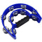 Mano Percussion Half Moon Tambourine - Blue